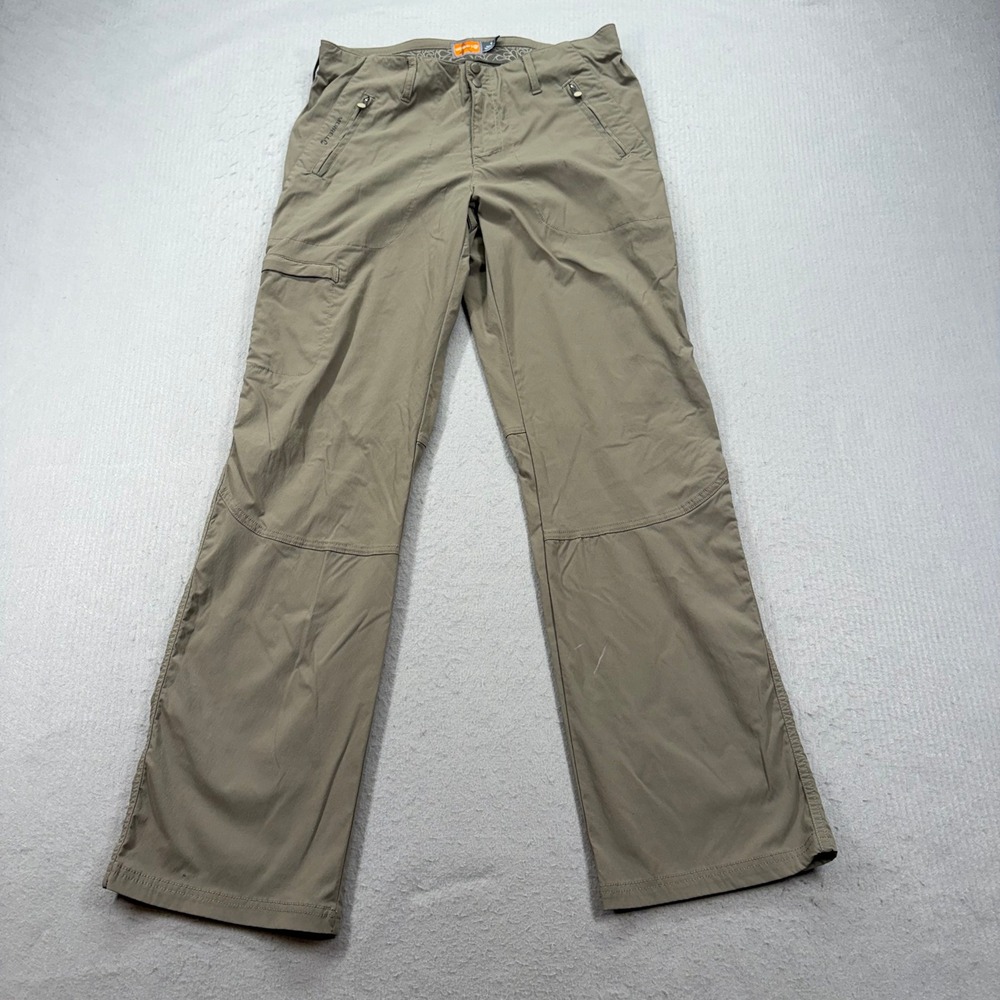 Merrell Hiking Pants Womens 8 Khaki Straight Leg Cargo Outdoor J1006040
